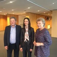 Pascal Rogard – Mariya Gabriel – Viviane Reding MEP